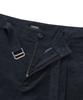COVERNAT Moleskine One-Pleat Wide-Fit Belted Pants Indigo