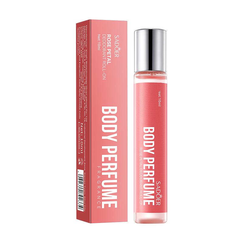 Walking Ball Body Perfume SADOER Cologne Silver Fragrant Refreshing Ball Perfume