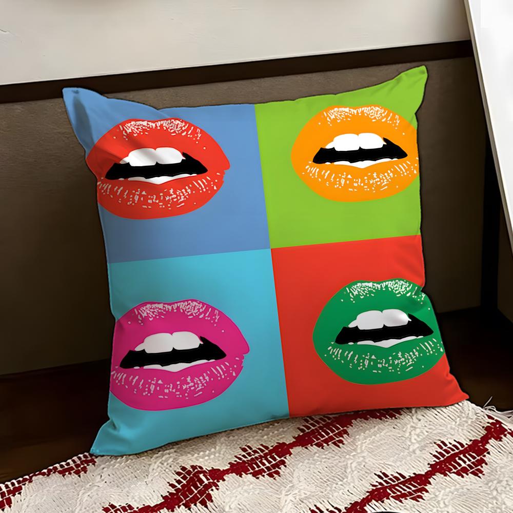 AAndy WWarhol Art Cushion Cover Reversible Soft Durable Pillow Cover Home Car MultiScene Use for Daily Comfort