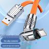2m 540° Rotating 120W Fast Charging Cable for Apple, Android & Huawei