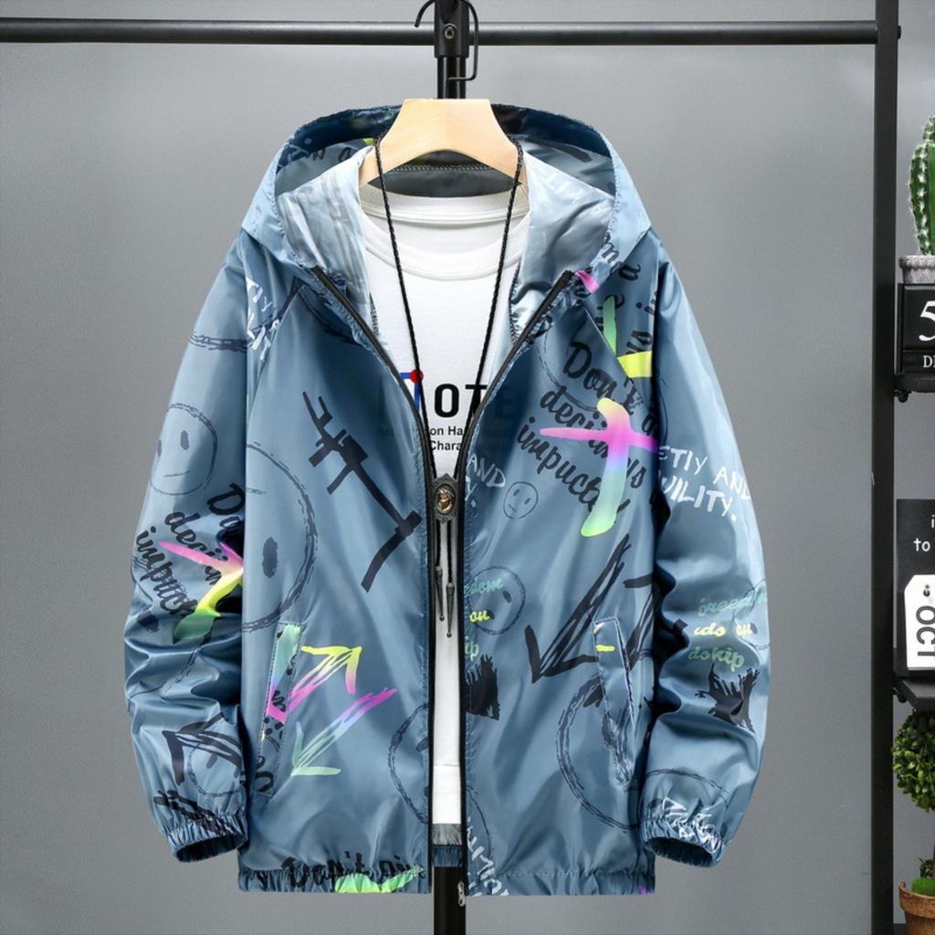 Summer Sunscreen Clothing Men Sunscreen Clothing Outdoor Sports Quick-drying Jacket