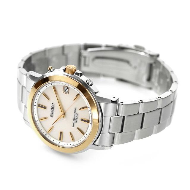 SEIKO Watch SBTM170 Men's Solar-Powered Radio-Controlled