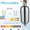 Shower Head with Chlorine Purifying Shower Improves Water Skin and Hair Calcium Replacement Cartridge for Bath Water Compatible with International