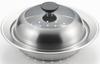 Yoshikawa Steamer for Pots with Glass Stainless Steel Steaming Simply Place on Steam Made in YJ3626 Visible! 20-22cm Lid, Plate, Pot, Food,