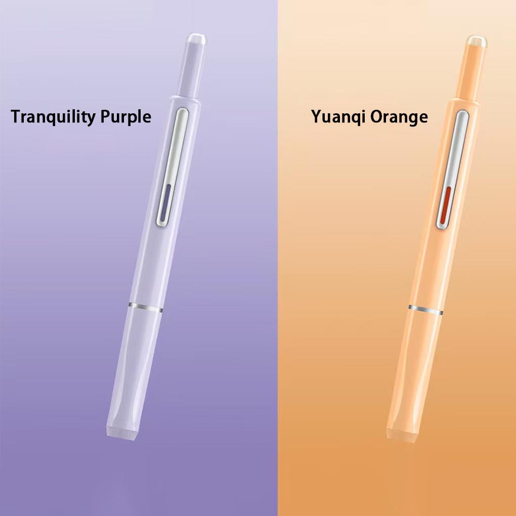 Fountain Writing 5 No Leakage Retractable Fountain Pen 0.38mm Ink For Fountain Leak-Free Clear Ink Retractable