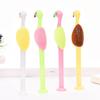 4 Pcs/Set  Cartoon Gel Creative Cute Crane Form Pen 0.5mm Black Refill