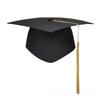 Graduation Hat with Tassel Adjustable Matte Bachelor Hat Sturdy Board Ceremony Party Graduation Cap Celebration Decor