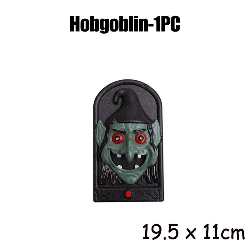 Halloween Haunted Doorbell Animated Eyeball Halloween Decoration with Spooky Sounds Halloween Doorbell Party Decor