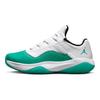 Air Jordan 11 CMFT Düşük Yeni Zümrüt Bayan Spor Ayakkabı Beyaz Siyah DV2629-103