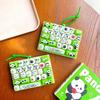 26-Tasten Cartoon Panda Tastatur Schlüsselanhänger Tragbares Stressabbau Fidget Spielzeug Rucksack Anhänger Dekoration für Teenager