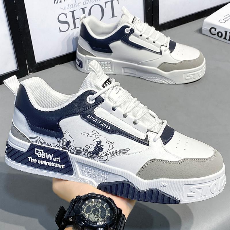 Nové pánské boty pro volný čas Letní móda Prodyšné vycházkové boty Pánské značky Odolný Skateboard Originální Skate boty Tenis Masculino