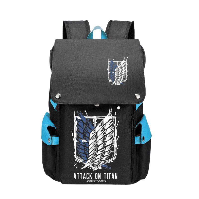 

Animation Peripheral Backpack Large Capacity Portable Student School Bag Outdoor Travel Bag Men 19inch
