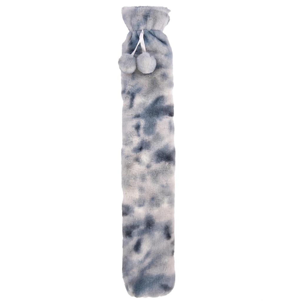 K Collection Extra Long 2L Hot Water Bottle And Cover