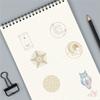 50Pcs/Set Golden Culture & Custom Series 01 PET Stickers Waterproof DIY Fashion Doodle Decals Stickers
