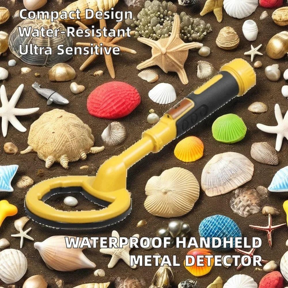 Fully Waterproof Underwater Metal Detector with Led Light Pulse Pinpointer  Archaeology