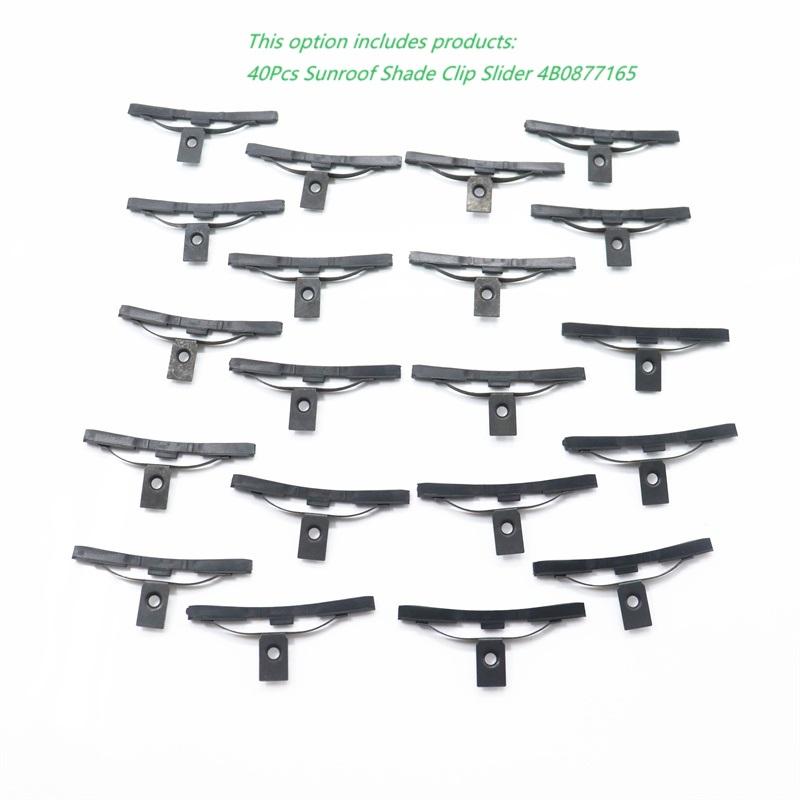 Car Sunroof Sunshade Clip Slider Panel Guide Clip For VW Golf 4 5 6 MK4 MK5 Passat B5 B6 GTI Jetta 6 MK6 Rabbit 4B0877165