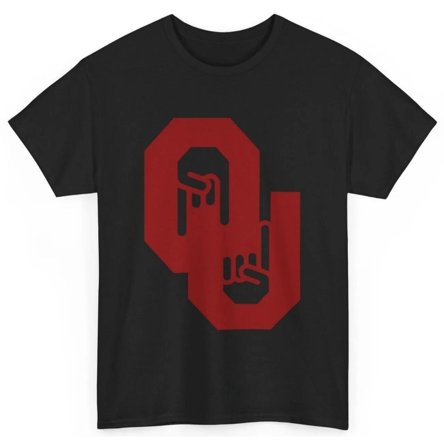 Red Horns Down Texas Sucks T Shirt S