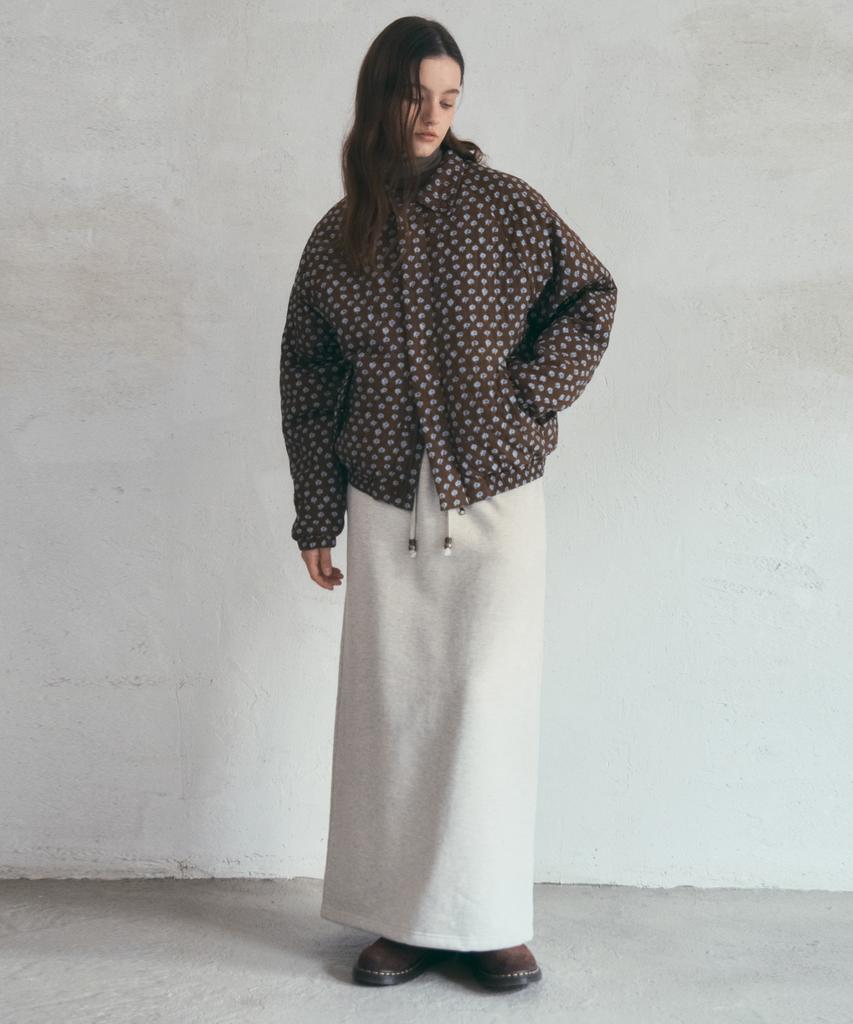 Aueonoseuteljia Cozy Henry Long Skirt_Oatmeal(O25-Sk21)