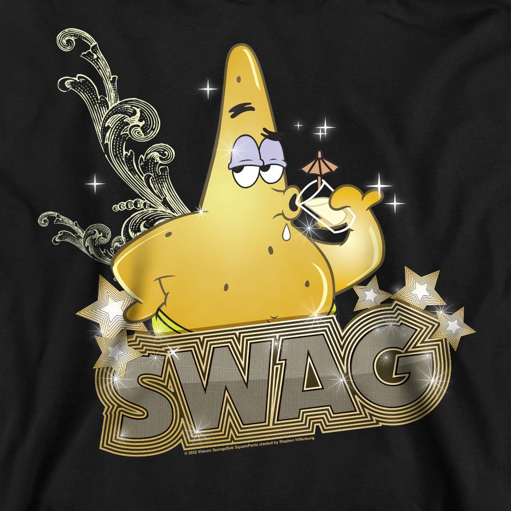 SpongeBob SquarePants Unisex Adult Patrick Has Swag Sweatshirt