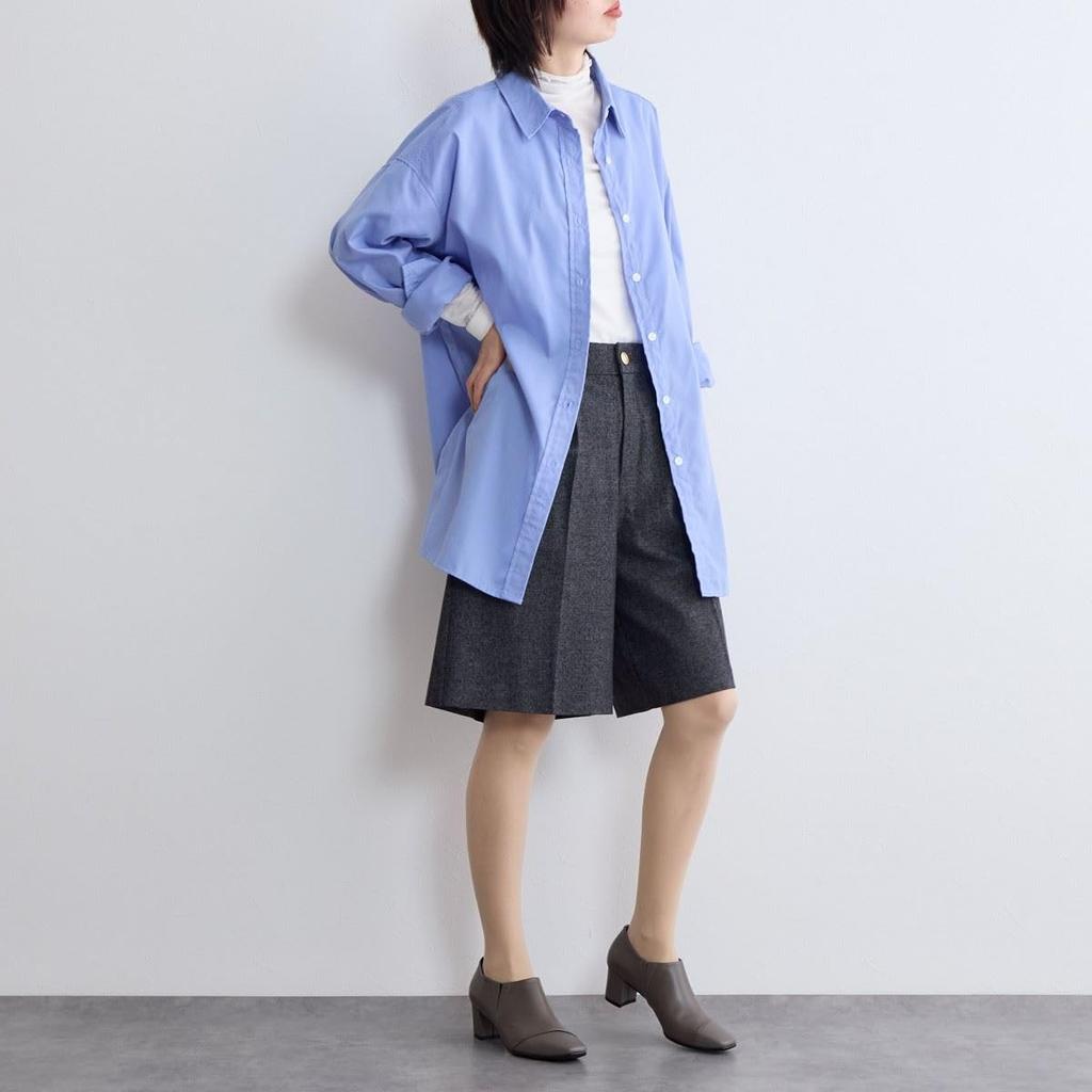 Himiko Square Toe Side Gore Pumps/643302 Gray 230