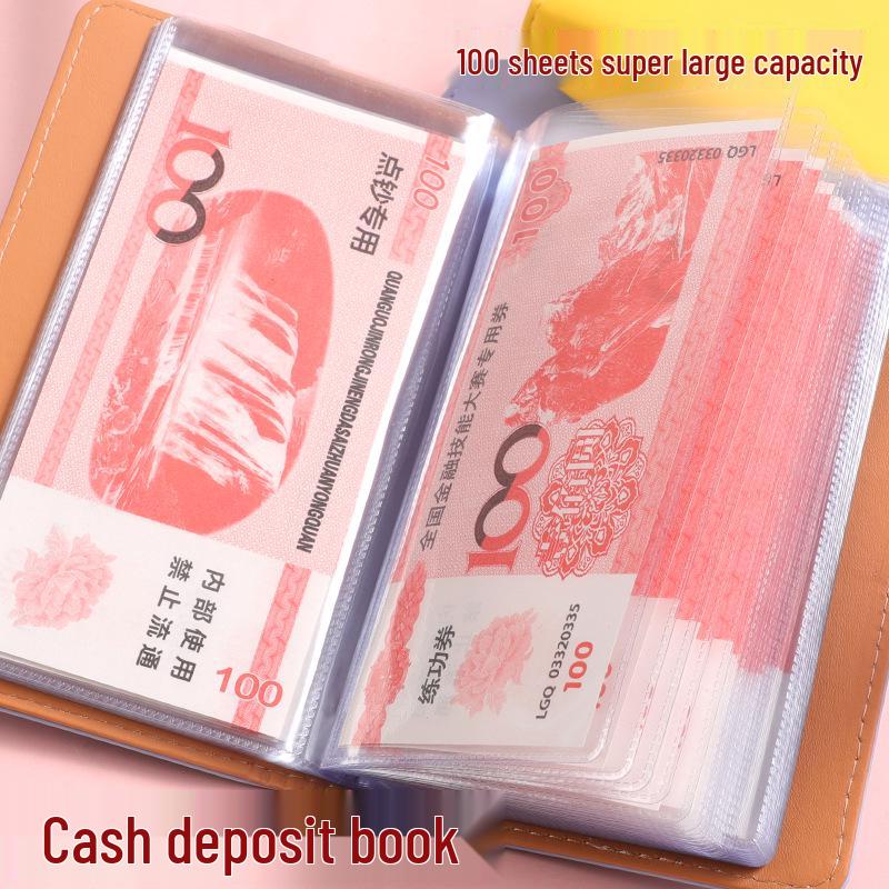 Commemorative Banknote & Coin Collection Album - Large Capacity Storage for Bills and Change