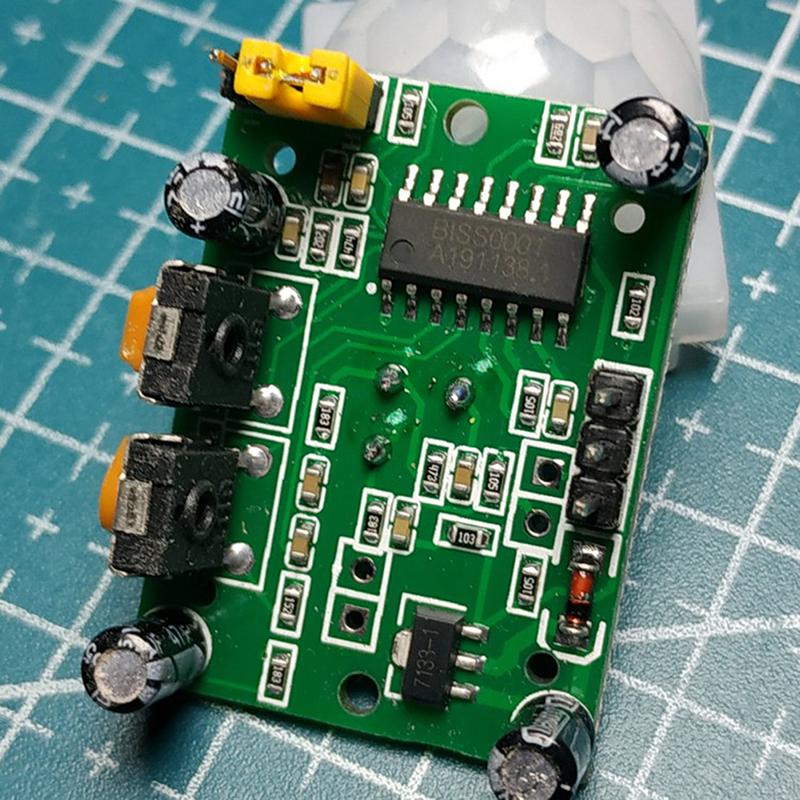 2/4PCS HC-SR501 PIR Motion Sensor Module 5V-20V Infrared Detector for Arduino Raspberry Pi Smart Home Security DIY Automation Light Control Switch