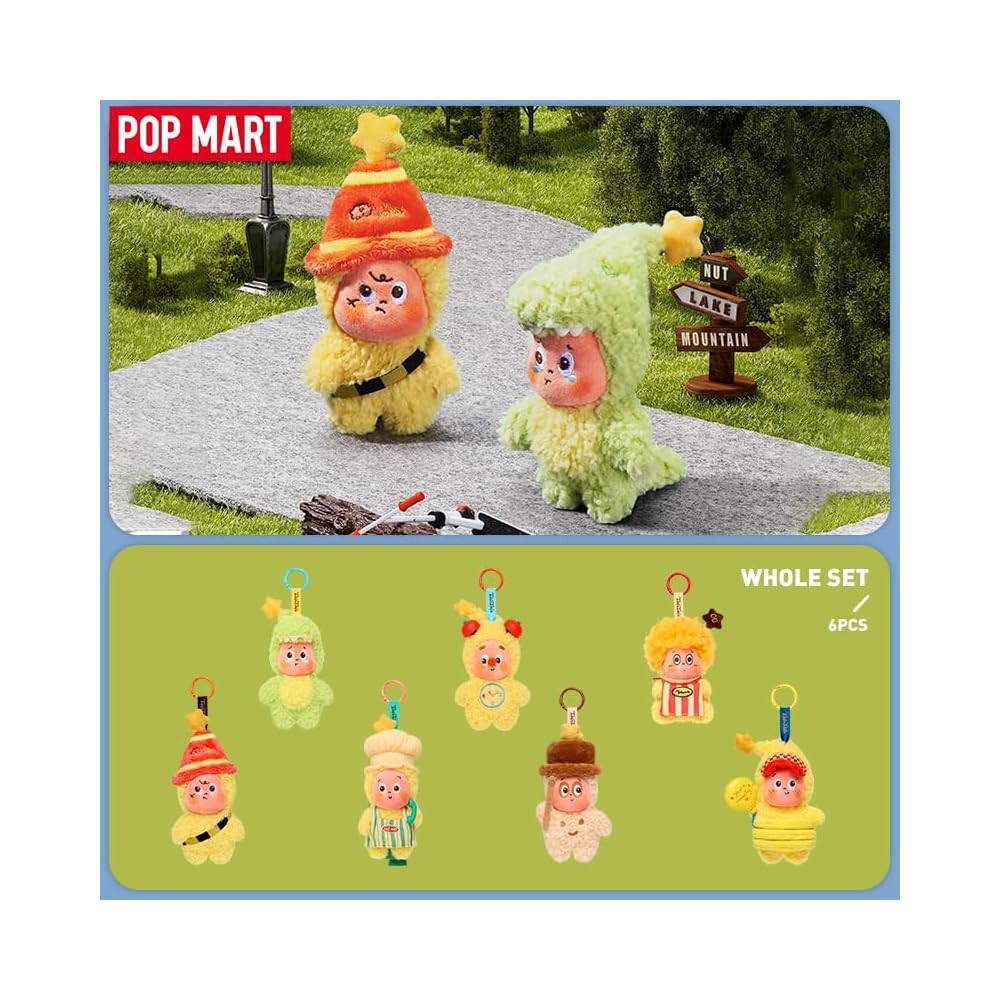 Pop Mart Twinkle Twinkle Be a Little Star Plush Pendant 3 Pieces PVC Blind Box Figure Premium Toy