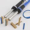 T Soldering Iron Tips Solder Tip with free Hot Press Rubber Strip for LCD Screen Flex Cable Repair Soldering Iron Kit 30/40/60W