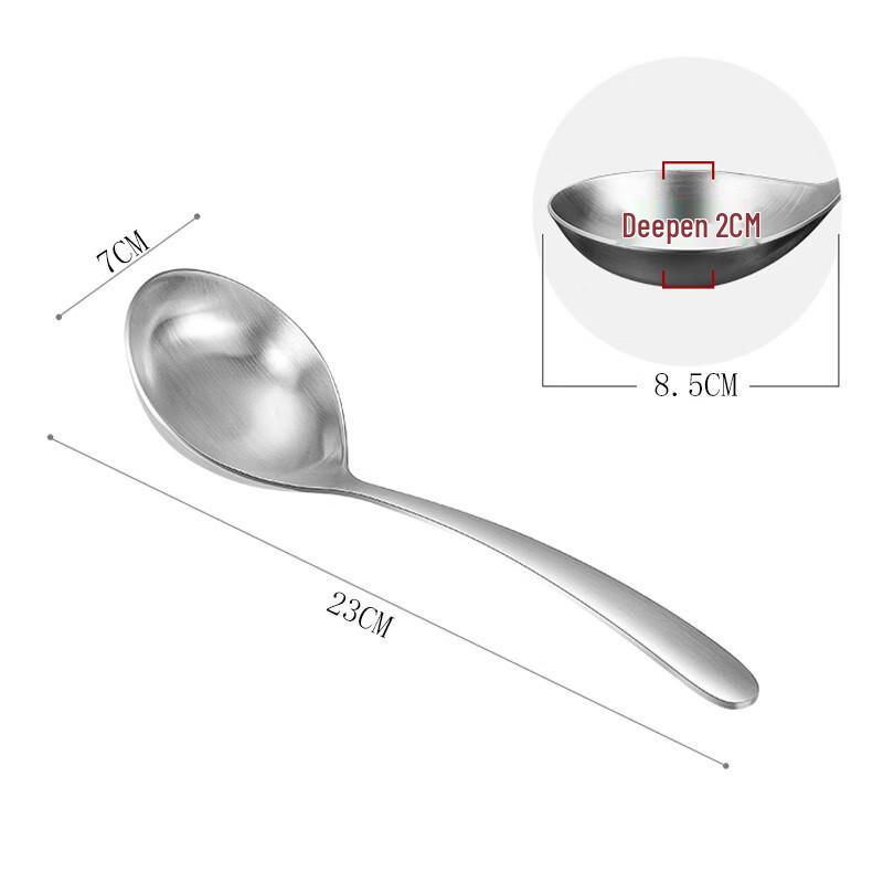 304 Edelstahl Suppenlöffel Set