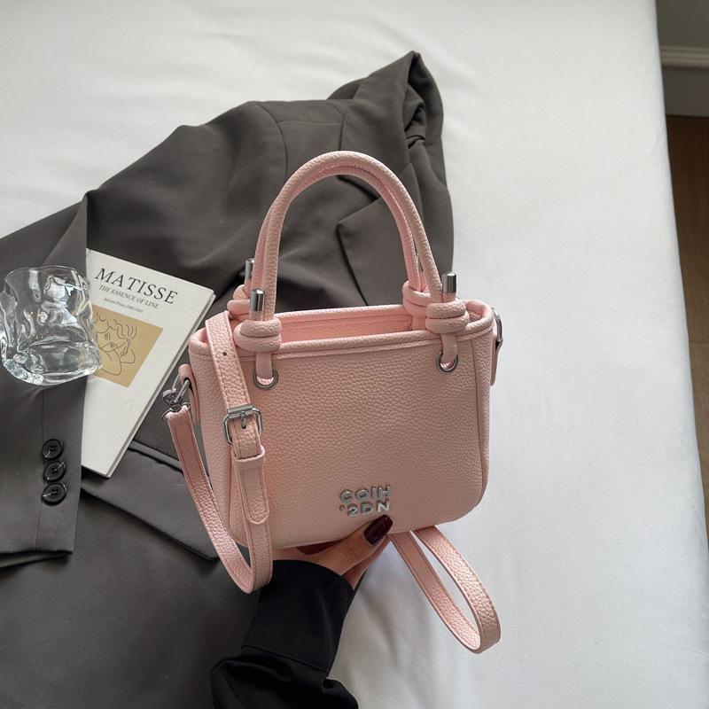New Foreign Trade Dopamine Fresh and Fashionable Portable Bucket Bag Light Luxury Shoulder Messenger Bag Female Versatile