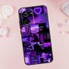 Purple aesthetic For Realme GT Neo 5 GT3 9 10 11 12 Pro Plus C30 C31 C33 C35 C25s C21Y C51 C53 C55 C67 Case