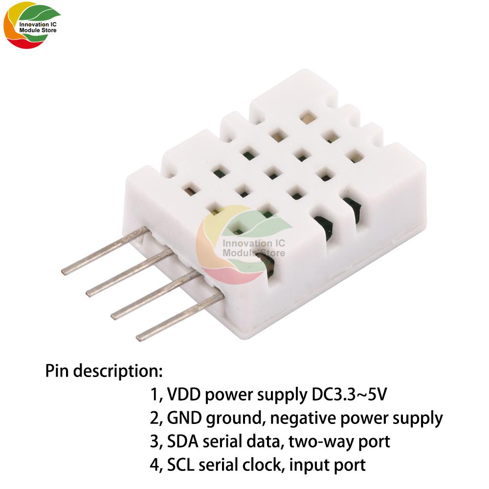 SHTC3 Digital Temperature and Humidity Sensor High Precision Measurement Module I2C Communication Replace AM2302 DHT22