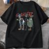 Music Band Gorillaz PUNK ROCK Printed Men's Fashion O-Neck European Cotton Short Sleeved T-shirt Retro Y2K Clothing T-shirt