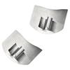 Portable Steel Finger Guard Kitchen Tool For Safe Cutting Comfortable Design Suitable Beginners Professional Use