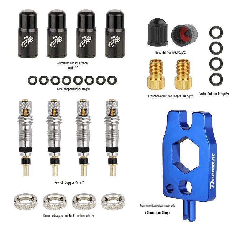 Brangdy Bicycle Presta & Schrader Valve Cores
