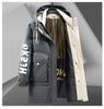 Men's Plus Size Mid-Length Hooded Cotton Jacket - Loose, Trendy & Padded