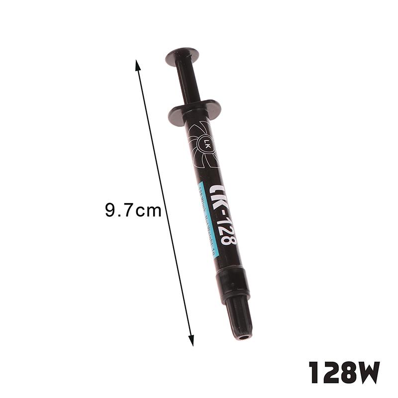 1ks 1G/3G/5G Lk-128 Tekutý kov Teplovodivá pasta CPU GPU Grafická karta CPU Notebook Chlazení Vodivá Silikonová mazací podložka