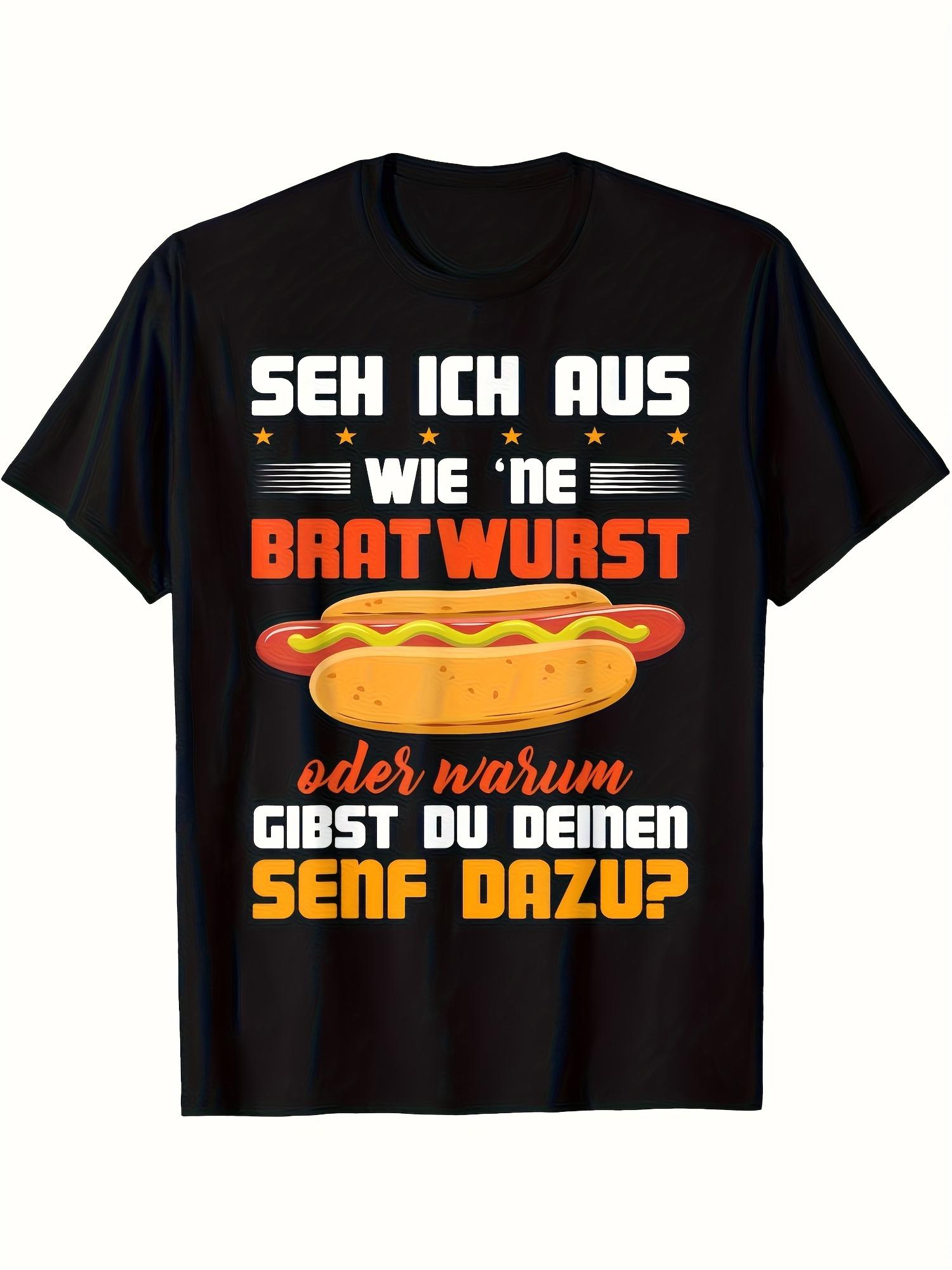 T-Shirt y2k German Sausage T 4XL