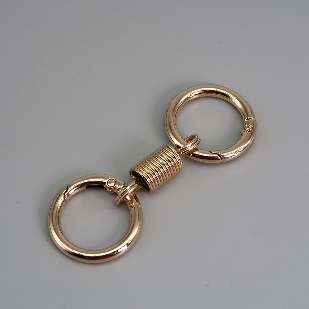 Split Ring Key Ring Double Ring Metal Keychain Ring Creative Key Pendant
