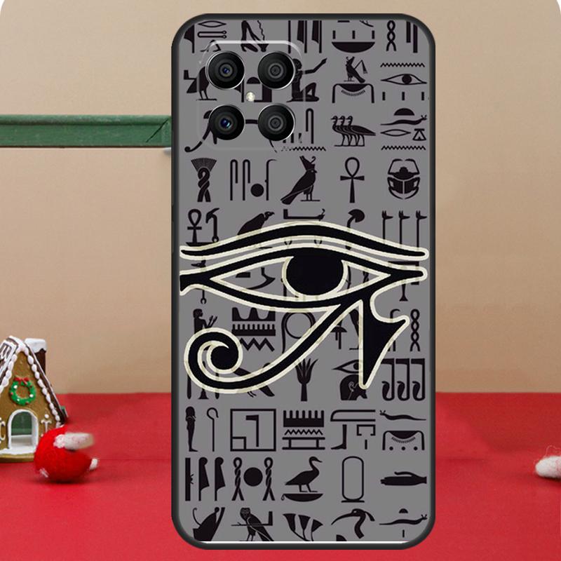 Egyptian Eye Of Horus Case For Honor Magic 7 Lite 6 8 Pro Honor 400 200 70 90 X8c X8b X9a X9b X9c X9d Win RT Cover