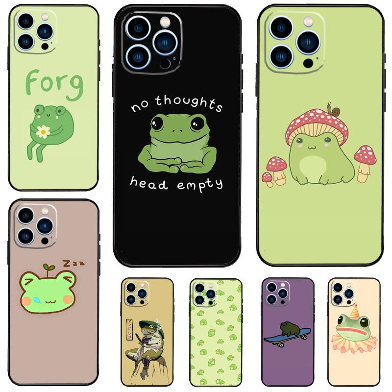 Cute Cartoon Frog Case For Xiaomi Redmi Note 14 Pro 13 12 11 10 15 Pro Plus Redmi 15 C 13 10C 12C 14C 13C Cover
