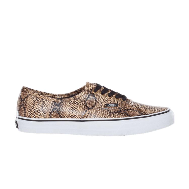 Vans Authentic Snakeskin Men Sneakers Gold True-White VN-0TSV8RZ 41