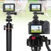 180°Adjustable Action Camera Mount Adapter For Tripod Monopod Selfies Stick With Universal 1/4Inch Thread Cold Shoe