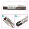 Pipe Tap Taper Pipe Replacement Screw 1/4-18 NPT Silver