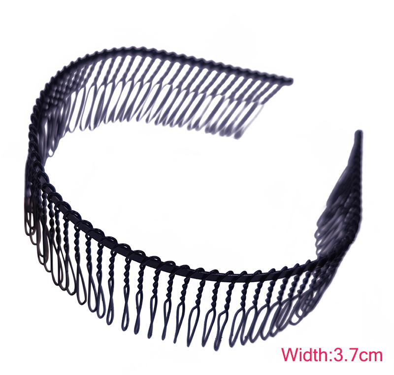 Creative Men Women Metal/Plastic Hair Band Sports 1PC Wavy Hair Accessories Wave HOOP Fashion Elastic