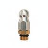 M14 Thread Jetting Nozzle 1 Front 3 Rear Sprays High Pressure Pipe Cleaning Resistant