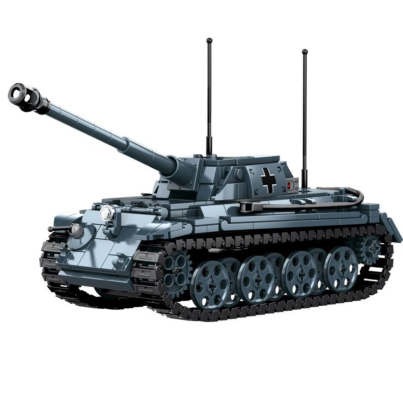World War 2 WW2 Army Military Soldiers Armor Halftrack Main Station Tank Building Blocks Bricks Model DIY Assembly Toys For Kids