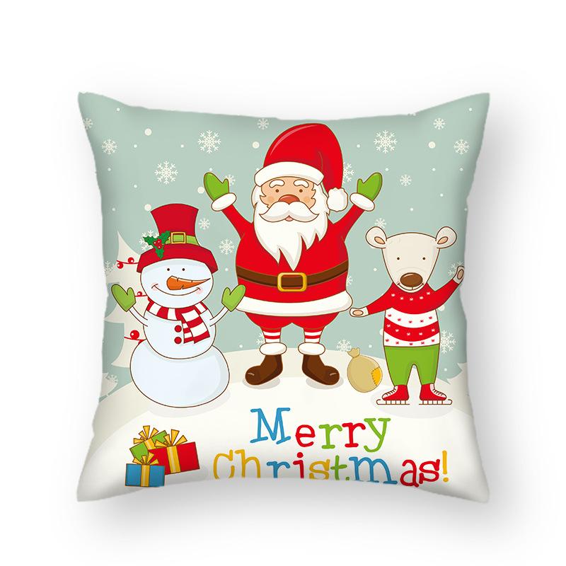 Weihnachtskissen im nordischen Stil, Sofakissen, Bürokissen, Auto-Lendenkissen, Amazon
