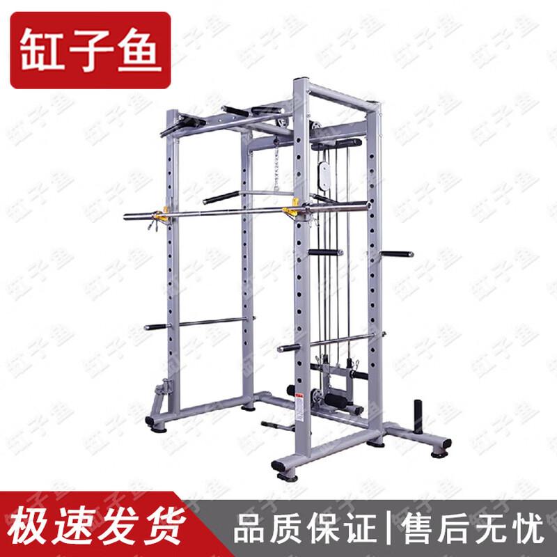 Heavy-Duty Gantry Power Rack for Squats & Bench Press