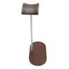 Walnut Headphone Stand Headset Holder with Aluminum Alloy Supporting Bar Wood Base for Gaming Headphones Display